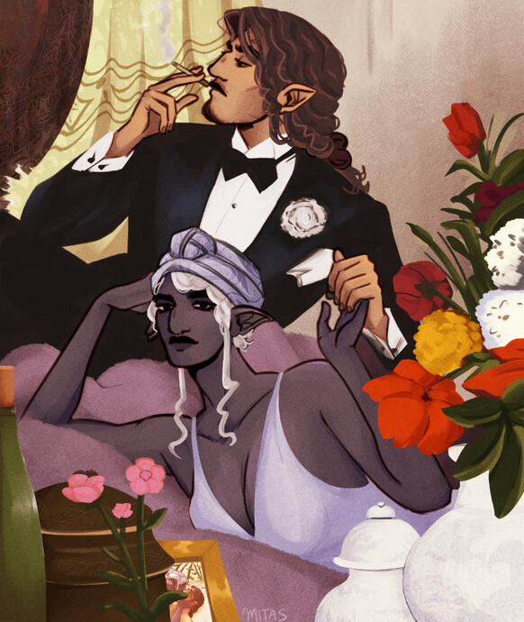 Classical Painting Redraw